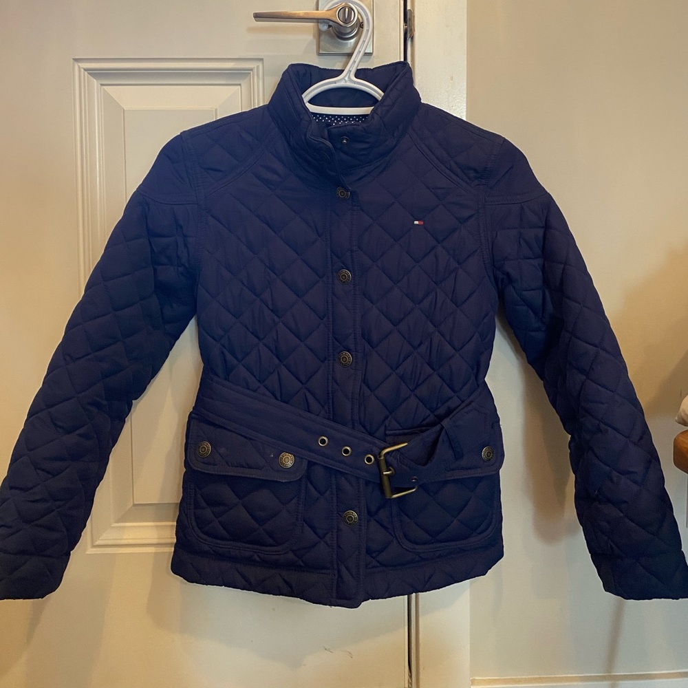 Tommy Hilfiger quilted girls fall jacket